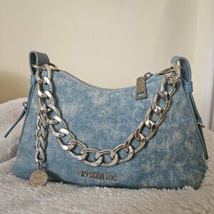 MADDEN NYC Light Blue Demin Mini Purse